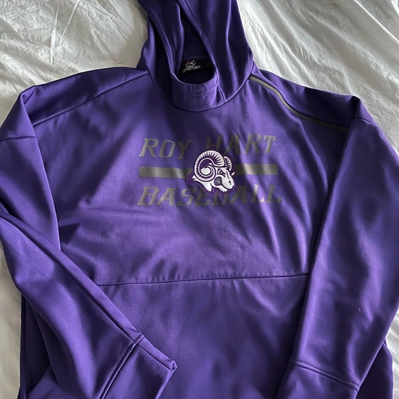 Men’s Roy Hart Rams Baseball X-Grain Sportswear Hoodie XL *read Description* - Picture 1 of 6